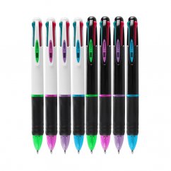 4COLOURS Čtyřbarevné kuličkové pero, čtyři barvy náplně, 0,7 mm
