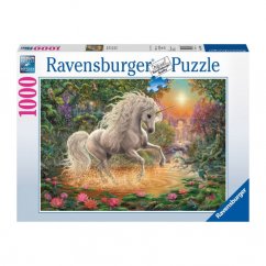 Puzzle Ravensburger Mystický jednorožec 1000 dílků