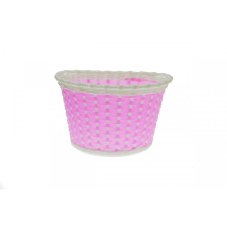 Košík dětský plastový růžový
