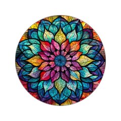 Puzzle 27cm v krabičče 15x15x4,6cm - Mandala 2