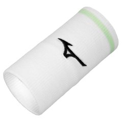 Mizuno Wristband Long With Line6P(U) / White/Neo Mint / OS