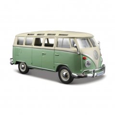 Maisto - Volkswagen Van Samba, zeleno/krémová, 1:25
