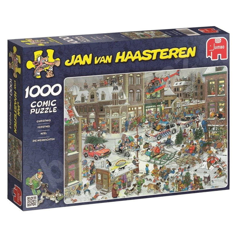 Puzzle JUMBO JvH Vánoce 1000 dílků