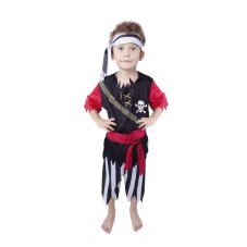 Dětský kostým pirát s šátkem vel.S
