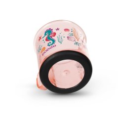 Hrneček s protiskluzovým dnem 170 ml růžový 12m+
