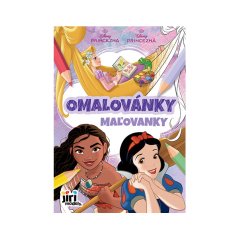Omalovánky A5 Disney Princezny