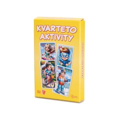 Karty Kvarteto aktivity 32ks v krabičce