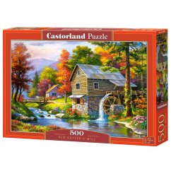 Puzzle Castorland Starý Sutterův mlýn 500 dílků