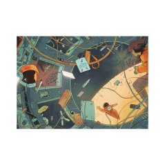 DINO Puzzle Najdi 10 předmětů - Vesmír 300 xl dílků
