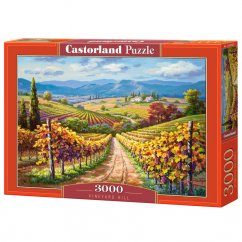 Puzzle Castorland  Veneyard hill,  3000 dílků