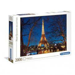 Puzzle CLEMENTONI  Paříž, Eiffelova věž 2000 dílků