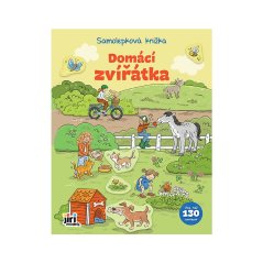 Samolepková knížka Domácí zvířátka