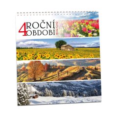 Kalendář 4 roční období 2026