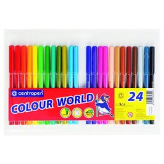 Centropen Popisovače 7790/24 vláknový hrot