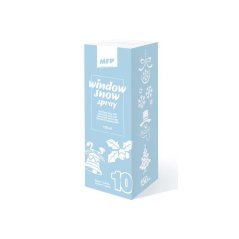 Spray 150ml dekorační sníh na okna se šablonami