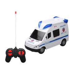 Auto policejní na dálkové ovládání, 21 cm