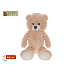 Plush Friends - Medvěd plyšový - 80 cm - světle hnědá