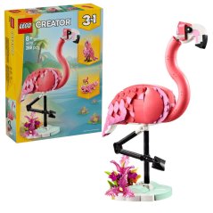 LEGO® Creator 3 v 1 31170 Divoká zvířata: Růžový plameňák