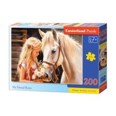 Puzzle Castorland 200 dílků - Můj přítel kůň