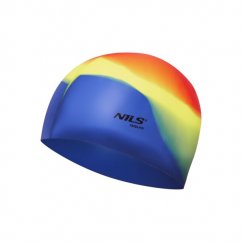 NQC Multicolor silikonová čepice NILS AQUA