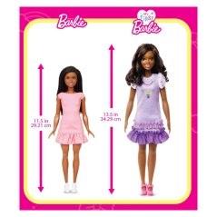Barbie moje první Barbie panenka- černovláska