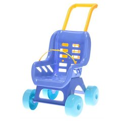 Kočárek Buggy plastový fialový