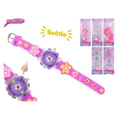 Glamour - Hodinky náramkové analogové - se světlem - dívčí