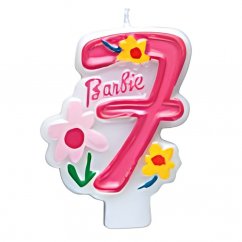 Dortová svíčka Barbie číslo 7