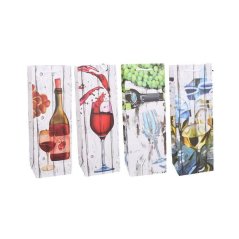 Dárková taška na láhev M 36x12,5x8,5 cm