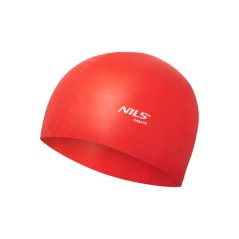 NQC Dots ČERVENÁ silikonová čepice NILS AQUA