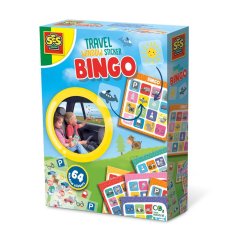 SES Cestovní hra - BINGO, lepení obrázků na okno auta