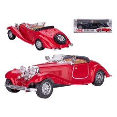Auto old timer 25cm 1:20 na setrvačník 2barvy