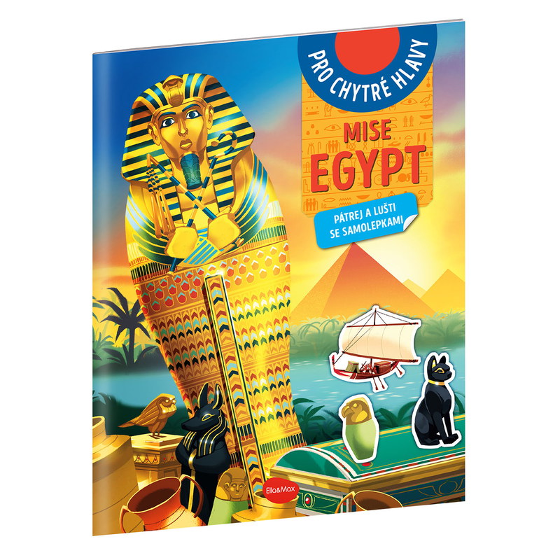 MISE EGYPT – Pátrej a lušti se samolepkami