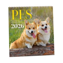 Kalendář Pes - věrný přítel 2026