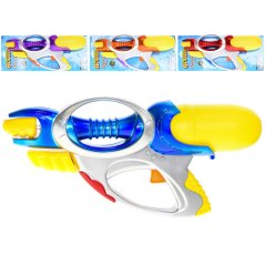 Vodní pistole 40cm s pumpou 4barvy
