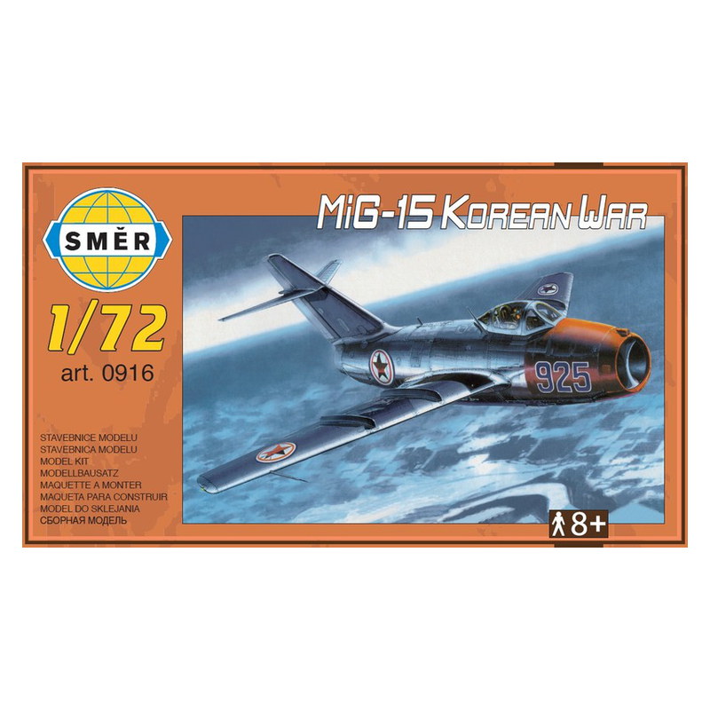 Směr model letadlo MIG-15 KOREAN