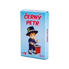 Karty Černý Petr pro kluky 31ks v krabičce