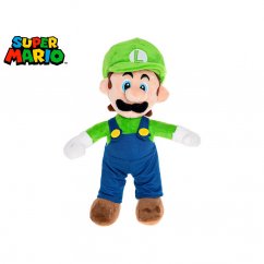 Super Mario - Luigi plyšový 34cm