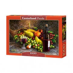 Puzzle Castorland Ovoce a víno 1000 dílků
