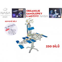 NASA vesmírná stanice kovová 230ks 8+ v krabičce
