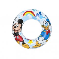 Bestway 91004 Nafukovací kruh - Disney Junior: Mickey a přátelé, průměr 56 cm
