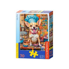 Puzzle Castorland 70 dílků premium - Psí kuchtík