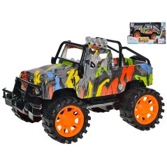 Jeep grafitti 1:14 26cm na setrvačník v krabičce