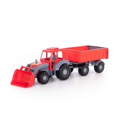 Traktor Altaj, nakladač s přívěsem č.1