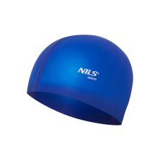 NQC Dots tm. modrá silikonová čepice NILS AQUA