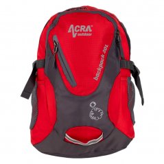ACRA Batoh Backpack 20 L turistický červený