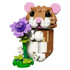 LEGO® 31376 Creator 3v1 Roztomilý křeček s květinou