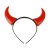 Čelenka s rohy čerta