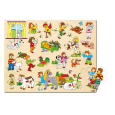 Puzzle velké s úchyty