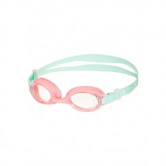Junior mentolové-růžové plavecké brýle NILS AQUA